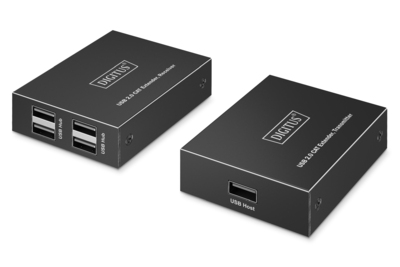 [DA-73120] DIGITUS USB 2.0 CAT Extender, 4 Port USB-A, 150m