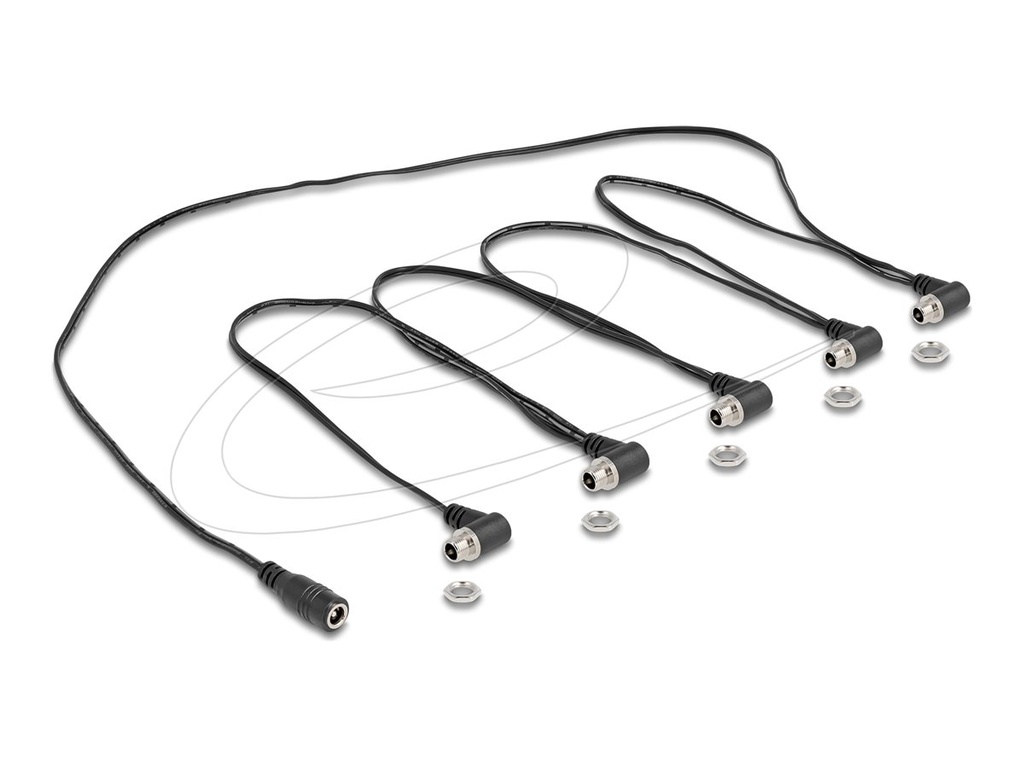 Delock Netz-Splitter - DC jack 2.1 x 5.5 mm (W)