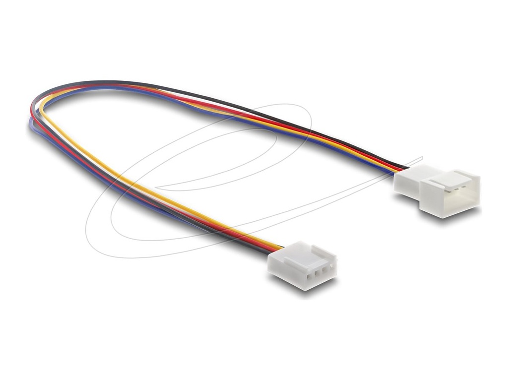 Delock Verlängerungskabel für Lüfterspannungsversorgung - 4-polig PWM (W)