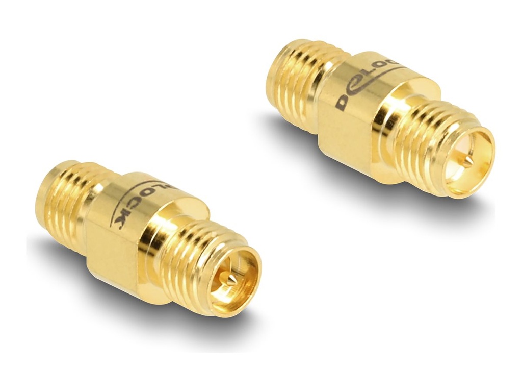 Delock Antennenadapter - RP-SMA Stecker zu RP-SMA Stecker