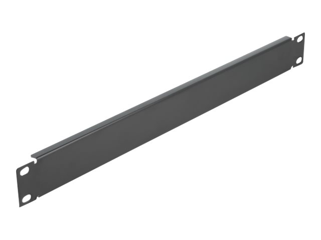 Delock Rack-Blindabdeckungsplatte - Schwarz - 1U - 48.3 cm (19")