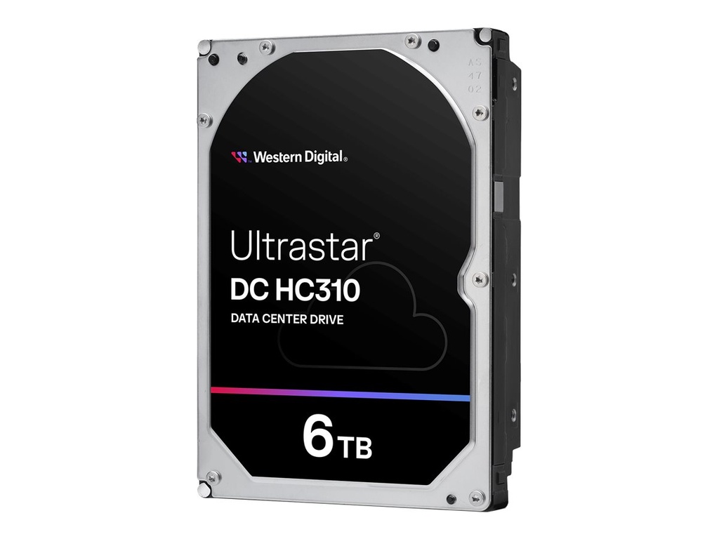 WD Ultrastar DC HC310 HUS726T6TAL5201 - Festplatte - verschlüsselt - 6 TB - intern - 3.5" (8.9 cm)