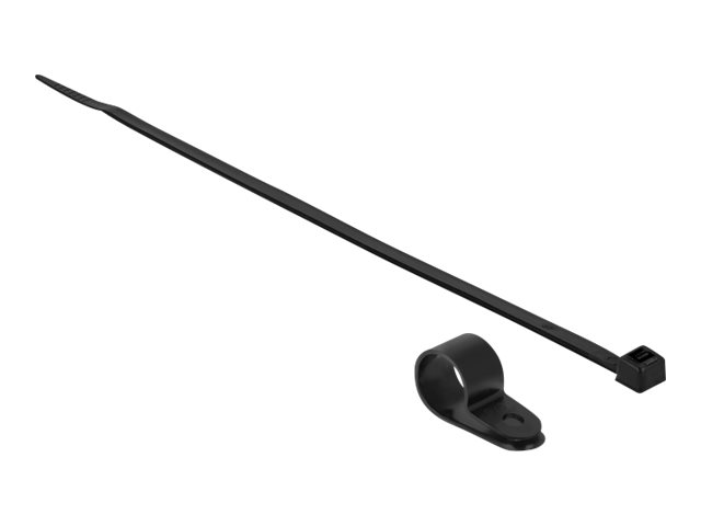 Delock Kabelbinder-Kit - 30 cm - Schwarz