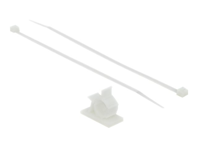 Delock Kabelbinder-Kit - Tisch montierbar