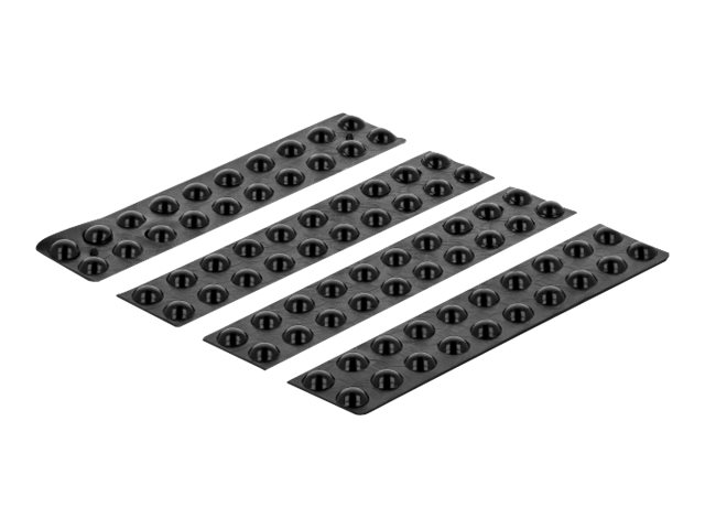 Delock Gummifüße - Schwarz