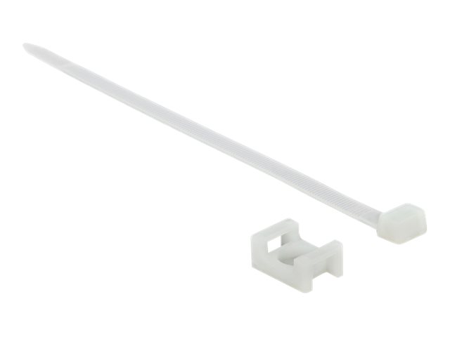 Delock Kabelbinder-Kit - 15 cm - weiß