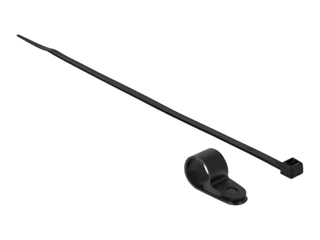 Delock Kabelbinder-Kit - 35 cm - Schwarz
