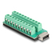 Delock USB-Adapter - 20-poliger Anschlussblock zu 20-poliger USB Typ E (W)