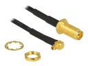 Delock Antennenkabel - MMCX Stecker zu RP-SMA