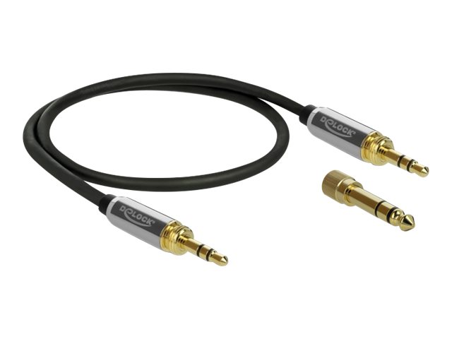 Delock Audio-Kabelkit - Schwarz