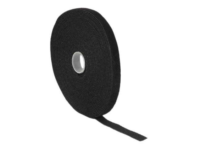 Delock Kabelbinderrolle - 10 m - Schwarz
