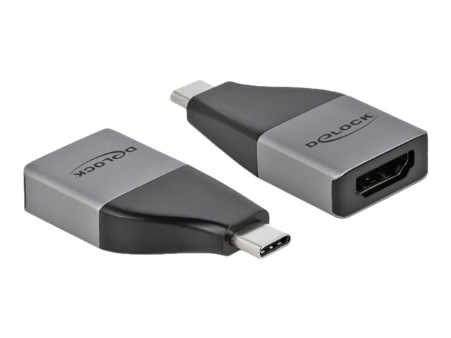 Delock Videoadapter - HDMI weiblich zu 24 pin USB-C männlich