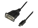 StarTech.com StarTech USB-C auf Seriell Adapter mit COM Retention - USB C zu RS232 Kabel - USB C zu DB9 Kabel - Windows / MacOS / Linux kompatibel - Kabel USB / seriell - DB-9 (M)