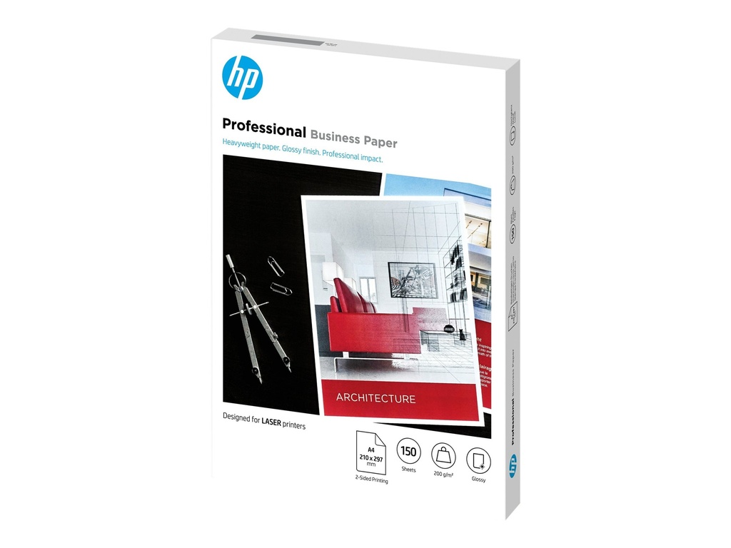 HP Professional Glossy Paper - Glänzend - A4 (210 x 297 mm)