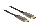 Delock HDMI-Kabel - HDMI männlich zu HDMI männlich - 15 m - Glasfaser - Schwarz - unterstützt 8K 60 Hz (7680 x 4320)