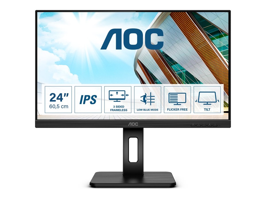 AOC Q24P2Q - LED-Monitor - 60.5 cm (23.8") (24" sichtbar)