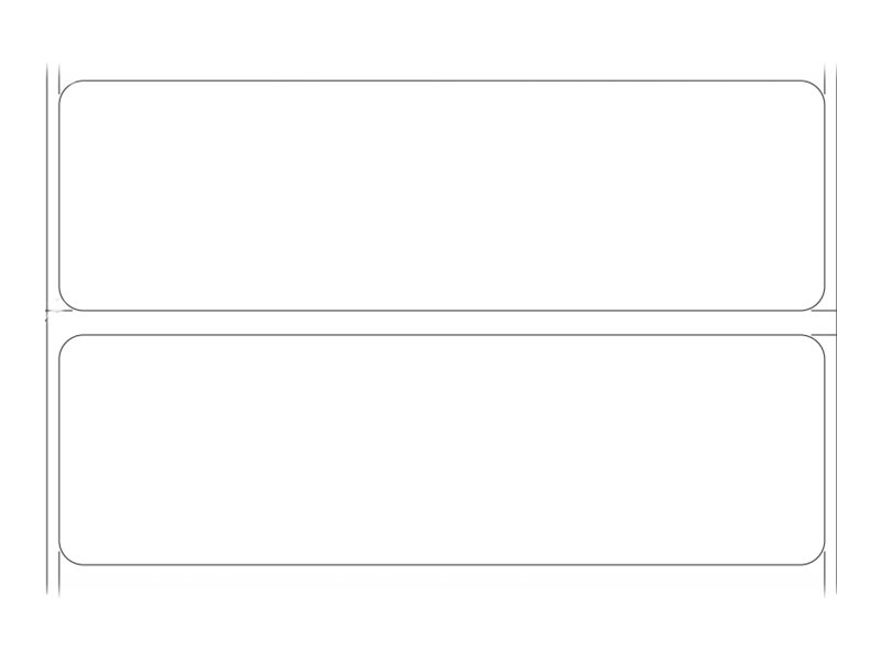 Zebra Z-Ultimate 3000T - Polyester - permanenter Klebstoff - beschichtet - weiß - 100 x 30 mm 5621 Etikett(en) (1 Rolle(n)