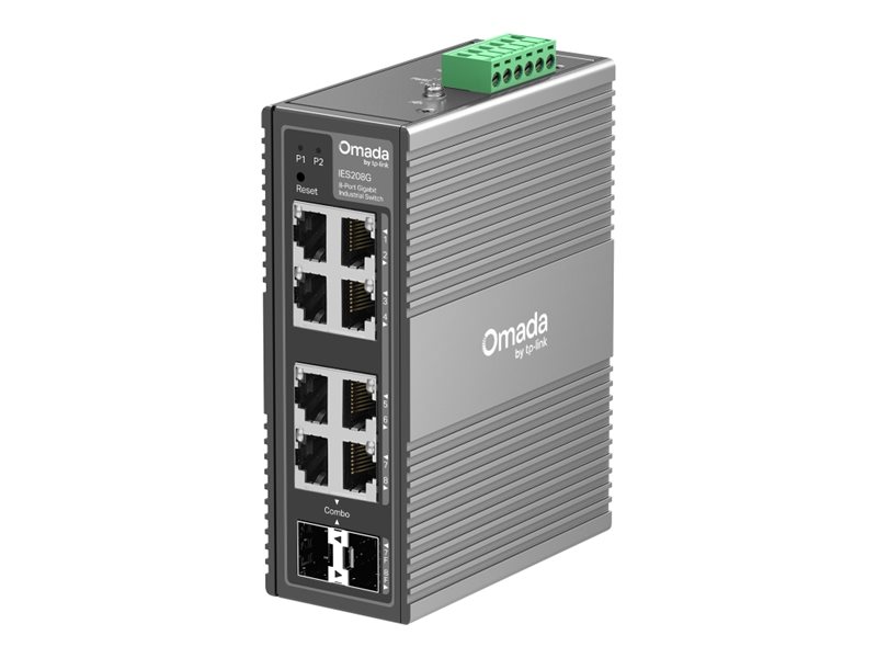 TP-LINK Omada IES208G V1 - Switch - industriell