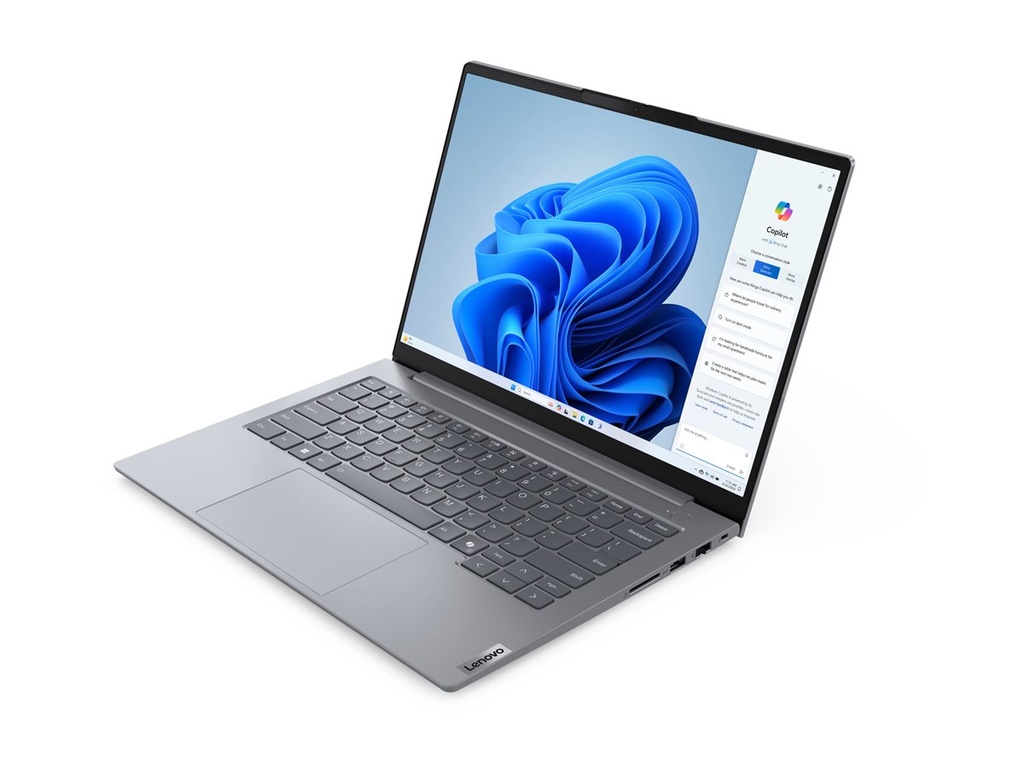 Lenovo ThinkBook 14 G7 ARP 21MV - 180°-Scharnierdesign - AMD Ryzen 7 7735HS / 3.2 GHz - Win 11 Pro - Radeon 680M - 32 GB RAM - 1 TB SSD NVMe - 35.6 cm (14")
