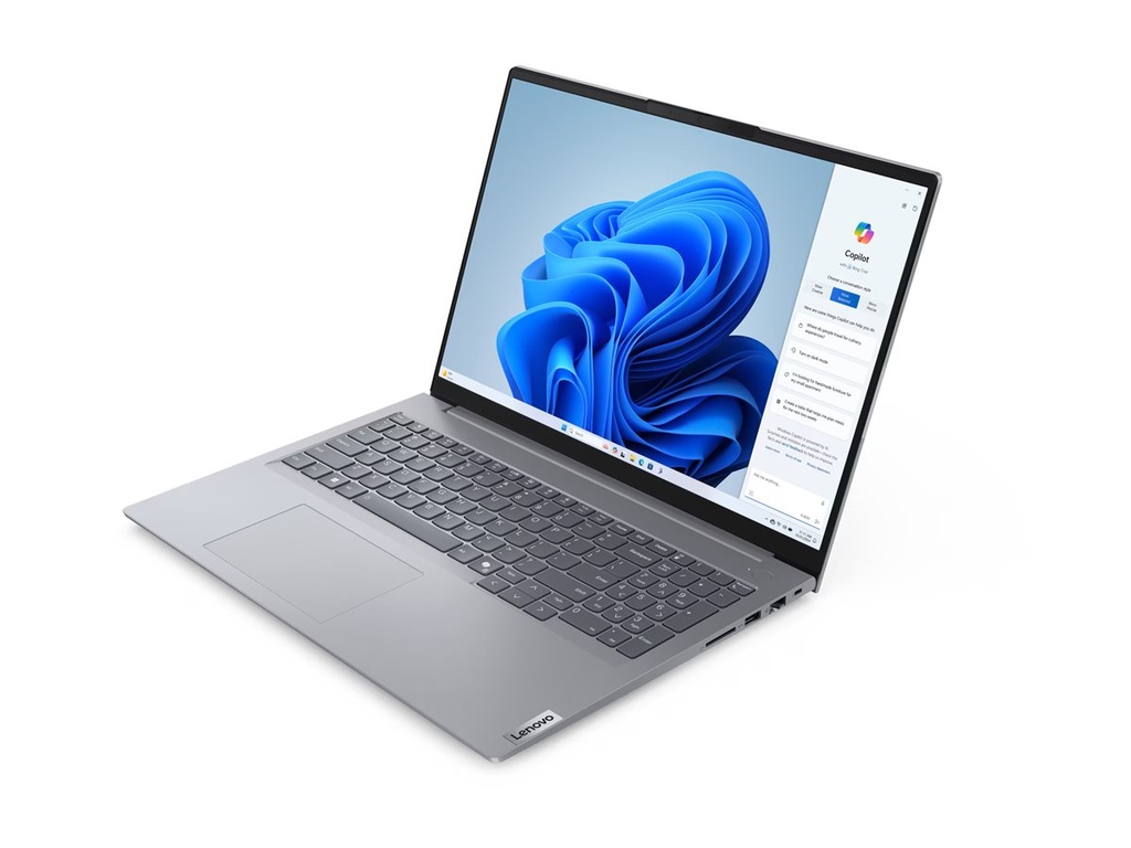 Lenovo ThinkBook 16 G7 ARP 21MW - 180°-Scharnierdesign - AMD Ryzen 5 7535HS / 3.3 GHz - Win 11 Pro - Radeon 660M - 32 GB RAM - 1 TB SSD NVMe - 40.6 cm (16")