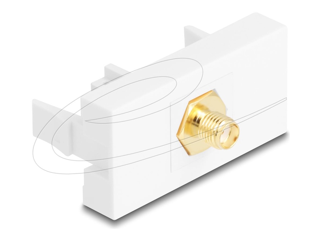 Delock Easy 45 - Einrastmodul - RP-SMA weiblich
