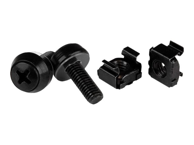 StarTech.com Startech M6 x 12mm - Schrauben und Käfigmuttern