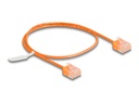 Delock Patch-Kabel - RJ-45 (M) kurz zu RJ-45 (M)