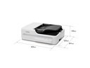 Epson WorkForce DS-1730 - Dokumentenscanner - Duplex - 215.9 x 3048 mm - 1200 dpi x 1200 dpi - bis zu 30 Seiten/Min. (einfarbig)