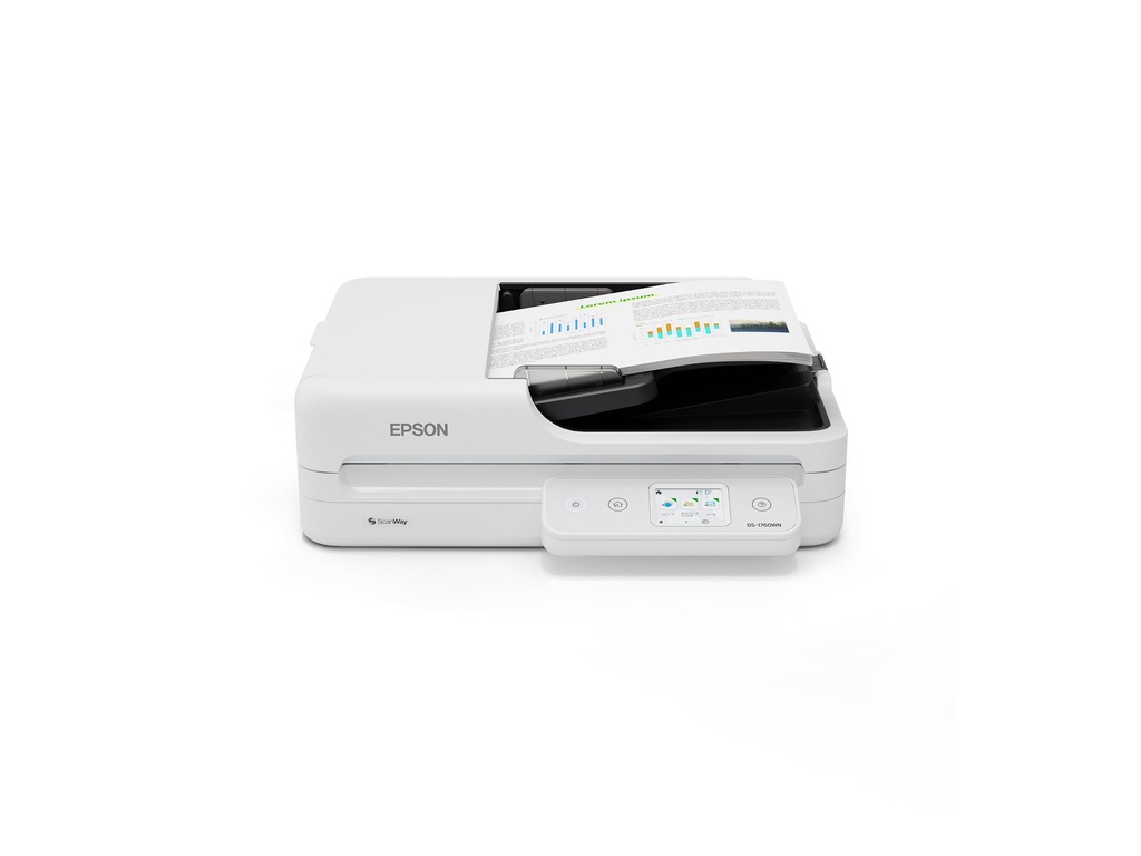 [B11B274401] Epson WorkForce DS-1760WN - Dokumentenscanner - Duplex - 215.9 x 5588 mm - 1200 dpi x 1200 dpi - bis zu 30 Seiten/Min. (einfarbig)