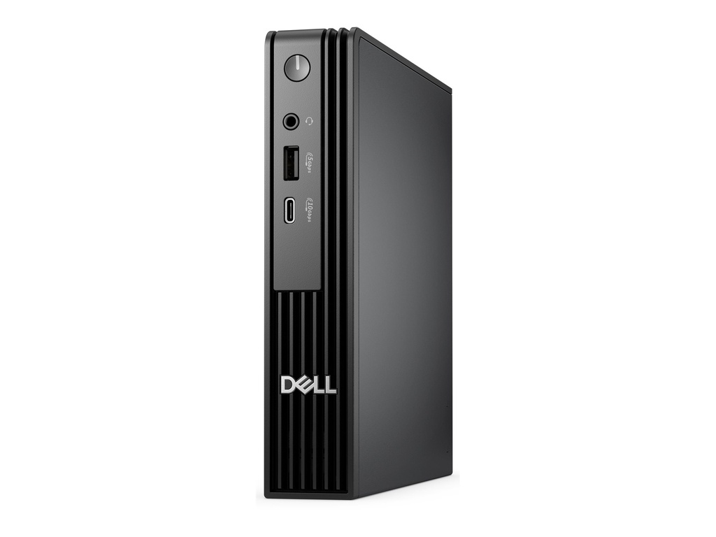 Dell Pro Micro QCM1255 - Micro - Ryzen 5 8500GE / 3.4 GHz - RAM 16 GB - SSD 512 GB - NVMe - Radeon 740M - 1GbE, Bluetooth, Wi-Fi 6 - WLAN: Bluetooth, 802.11a/b/g/n/ac/ax - Win 11 Pro - Monitor: keiner - Schwarz - BTS - mit 1 Jahr Vor-Ort-Basisgarantie (AT, DE - 2 Jahre)