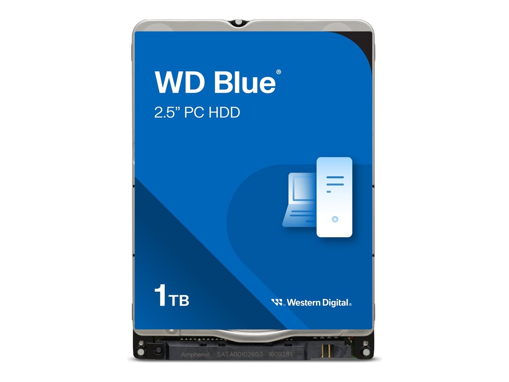 WD Blue WD10SPZX - Festplatte - 1 TB - intern - 2.5" (6.4 cm)