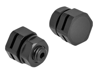 Delock Druckausgleichselement - M6 - Schwarz (Packung mit 2)