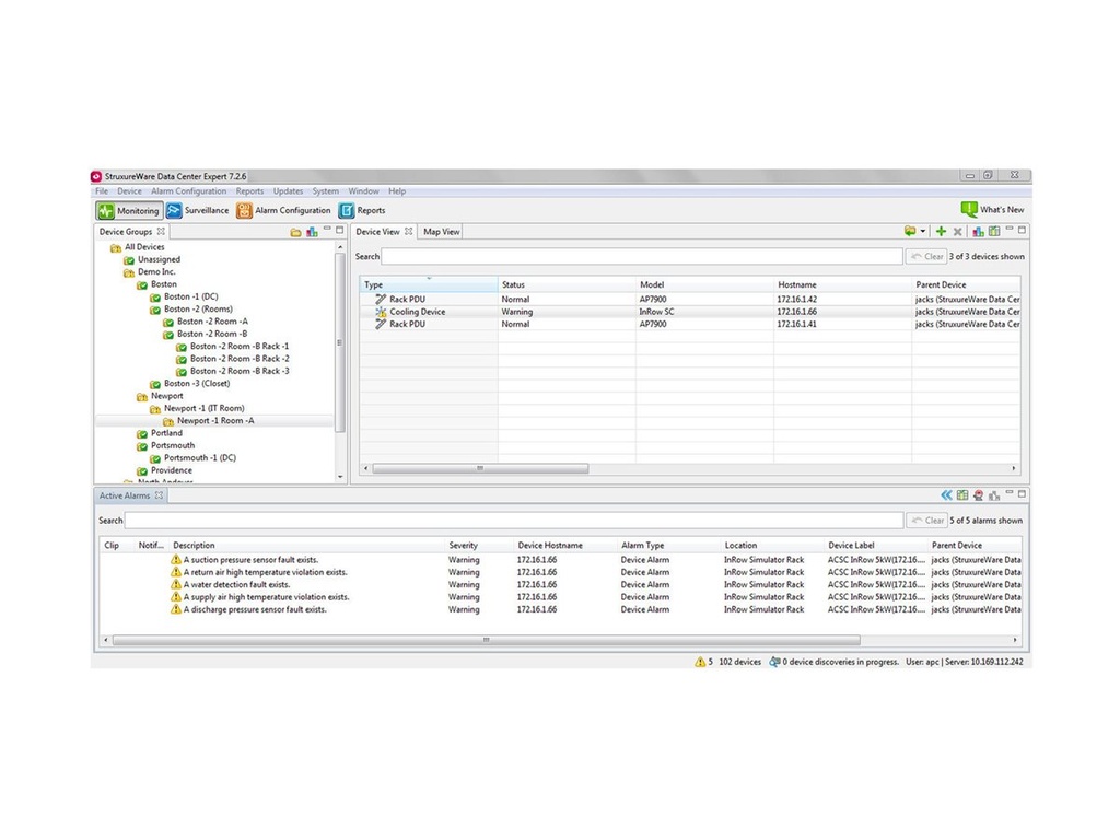 APC StruxureWare Data Center Expert - Abonnement-Lizenz