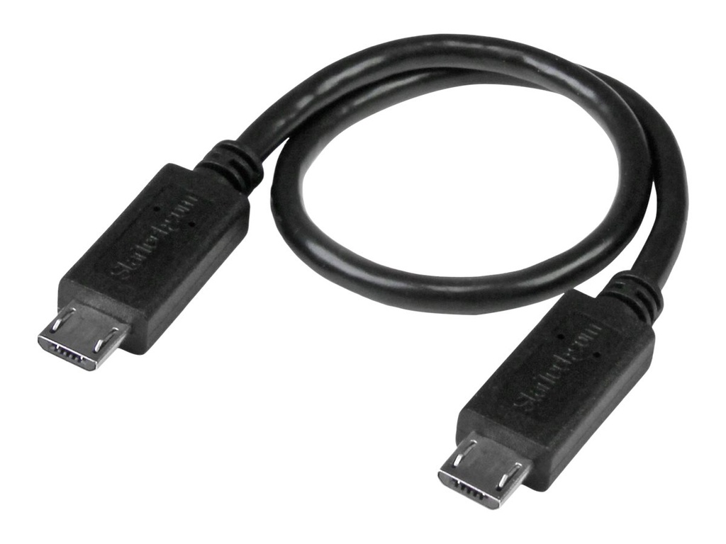 StarTech.com StarTech 20cm USB OTG Kabel - Micro USB auf Micro USB - USB OTG Adapterkabel - St/St - USB-Kabel - Micro-USB Typ B (M)
