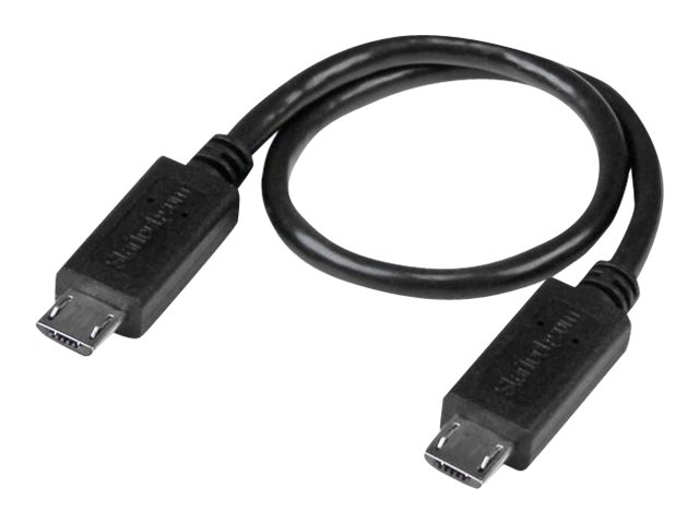StarTech.com StarTech 20cm USB OTG Kabel - Micro USB auf Micro USB - USB OTG Adapterkabel - St/St - USB-Kabel - Micro-USB Typ B (M)