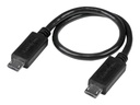 StarTech.com StarTech 20cm USB OTG Kabel - Micro USB auf Micro USB - USB OTG Adapterkabel - St/St - USB-Kabel - Micro-USB Typ B (M)