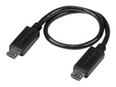 StarTech.com StarTech 20cm USB OTG Kabel - Micro USB auf Micro USB - USB OTG Adapterkabel - St/St - USB-Kabel - Micro-USB Typ B (M)