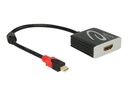 Delock Adapter mini Displayport 1.2 male > HDMI female 4K Active