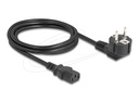 Delock Stromkabel - power CEE 7/7 gewinkelt