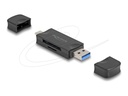 Delock Kartenleser (microSD, SD) - USB 3.0/USB-C