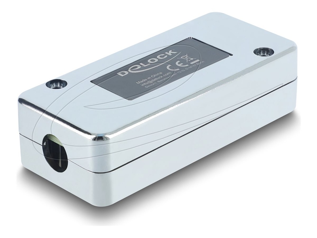 Delock Anschlussdose - CAT 6 - STP - Silber