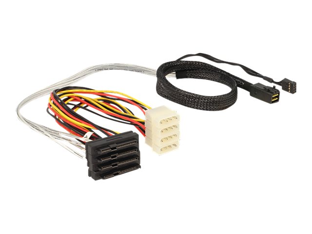 Delock Internes SAS-Kabel - mit Sidebands - SAS 6Gbit/s - interne SAS, 29-polig (SFF-8482)