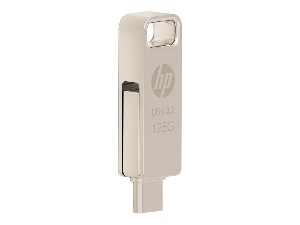 HP x206c OTG Type-C Metal Flash Drive - 128 GB