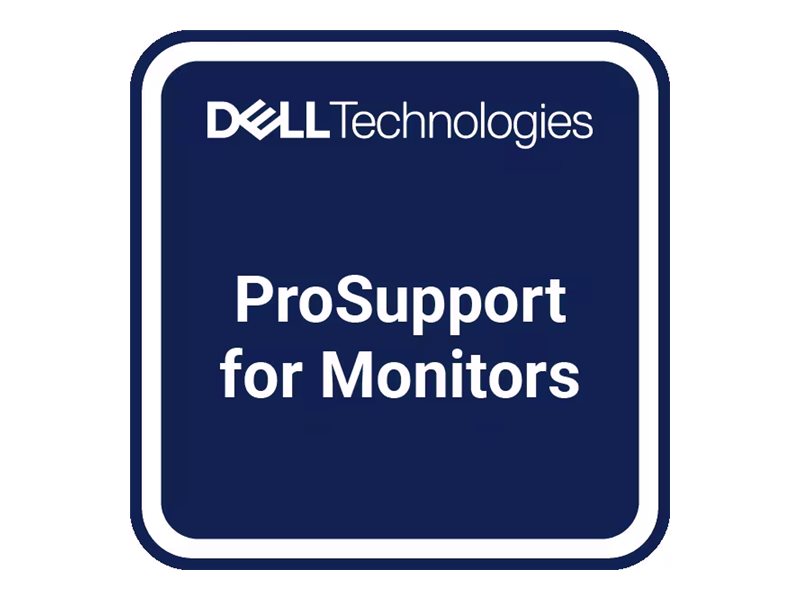 Dell Erweiterung von 3 jahre Basic Advanced Exchange auf 5 jahre ProSupport for monitors - Serviceerweiterung - Austausch (für Monitore)