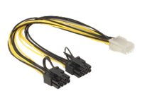 Delock Stromkabel - 8-poliger PCIe Power (6+2)