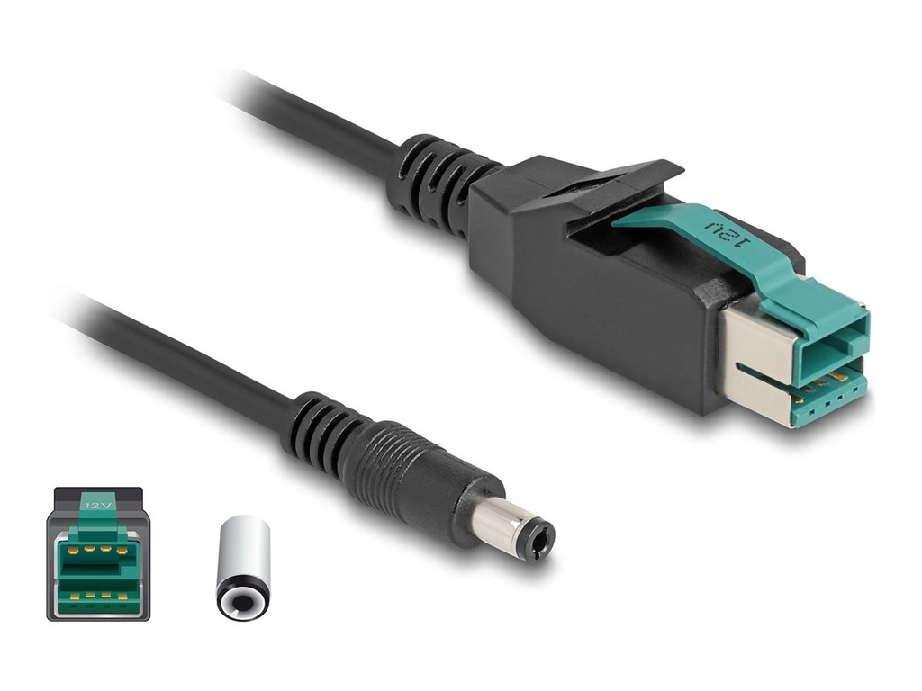 Delock Powered USB-Kabel - USB PlusPower (12 V)