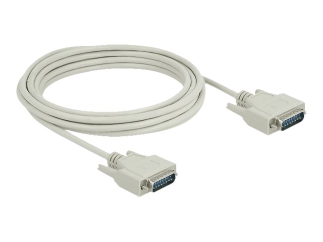 Delock Kabel seriell - 15 pin D-Sub (DB-15) (M)