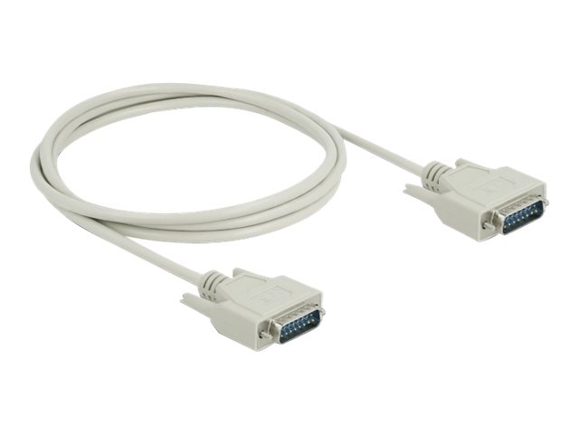 Delock Kabel seriell - 15 pin D-Sub (DB-15) (M)