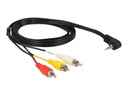 Delock Video- / Audiokabel - Composite Video