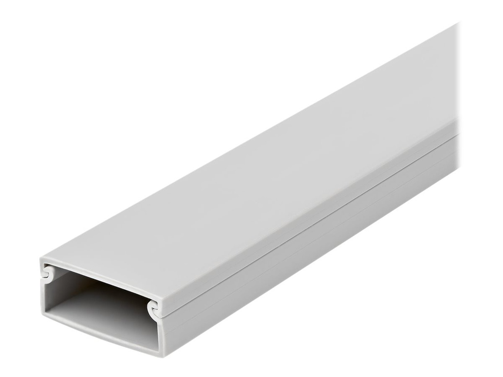 StarTech.com Kabelkanal 38x16mm - 2m, PVC, Sockelleiste/Wandkabelkanal